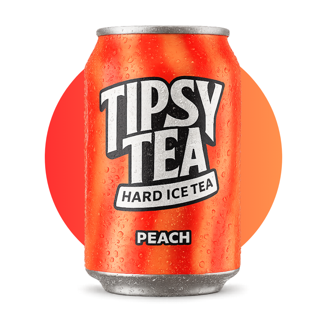 Tipsy Tea – Peach Hard Ice Tea